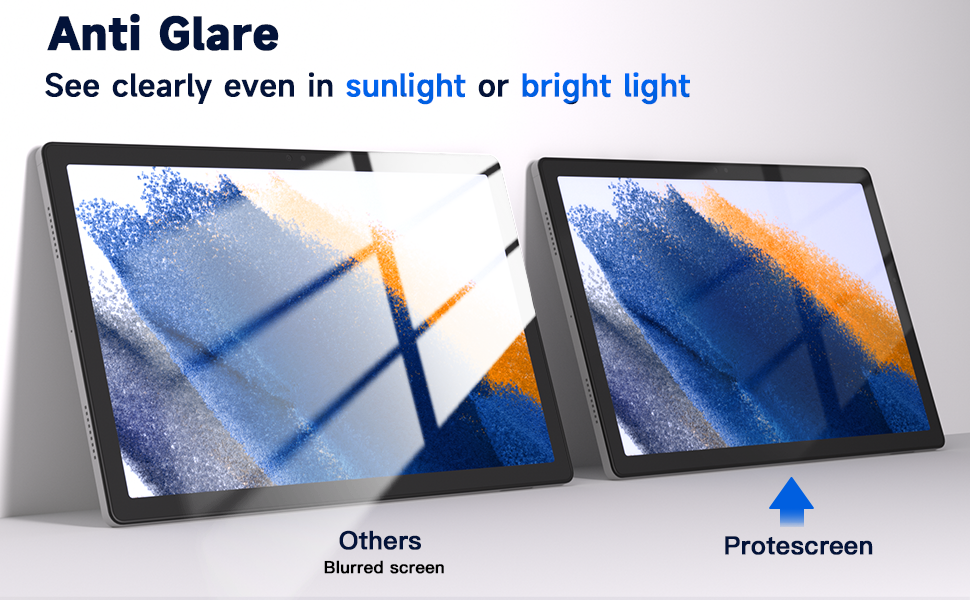 [2PACK] Anti Blue Light Glare Screen Protector for Samsung