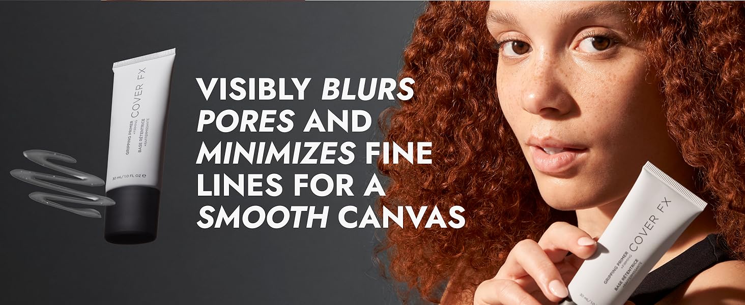 COVER FX Gripping Makeup Primer 1 Fl Oz Professional HighPerformance Unique