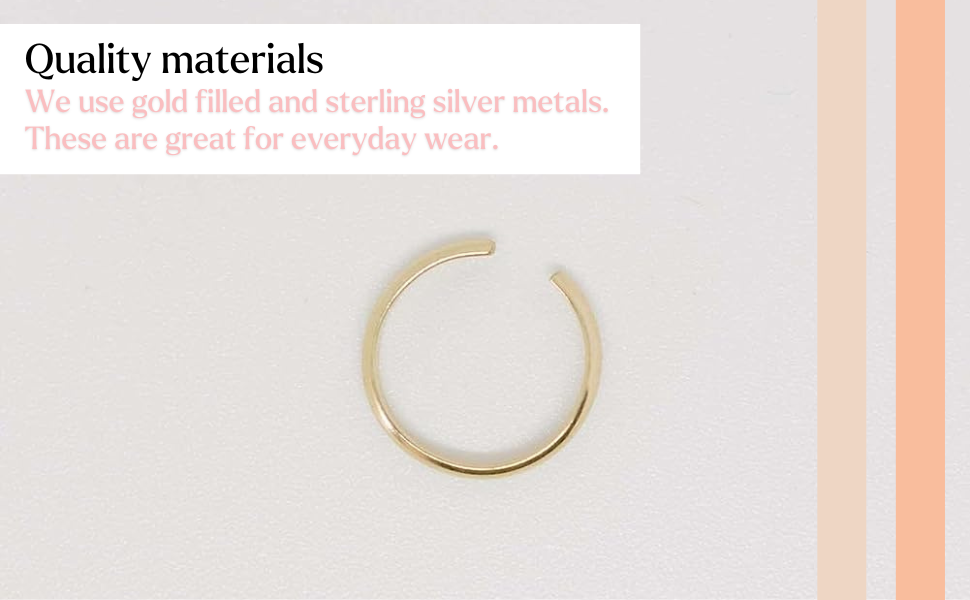 gold filled ear cuff