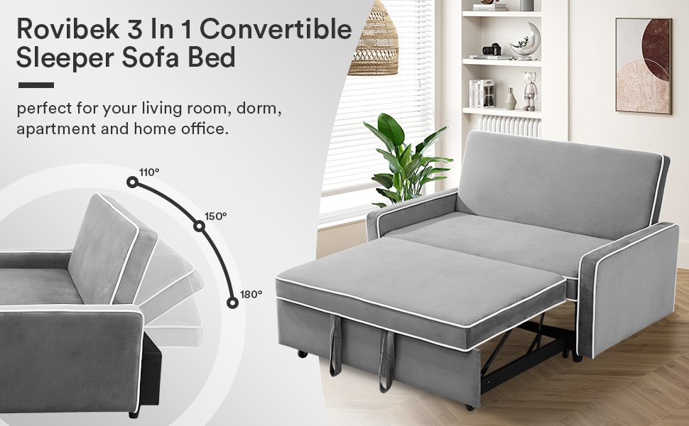 pull out bed couch