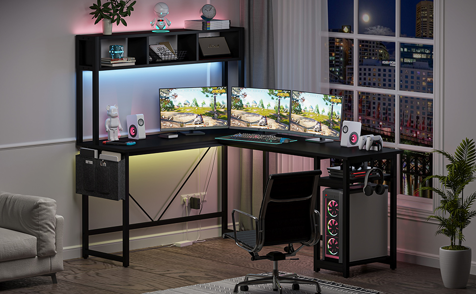 l shaped desk