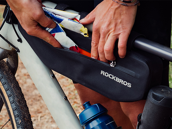 Amazon.com: ROCKBROS Bike Frame Bag Waterproof Bike Triangle