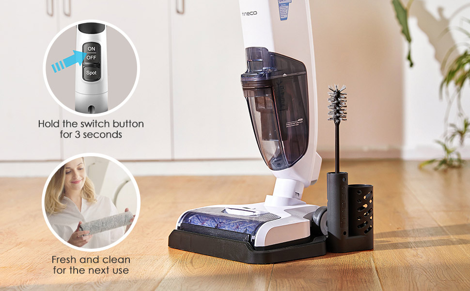 Tineco iFloor 2 Plus Cordless WetDry Vacuum Cleaner and Mop for