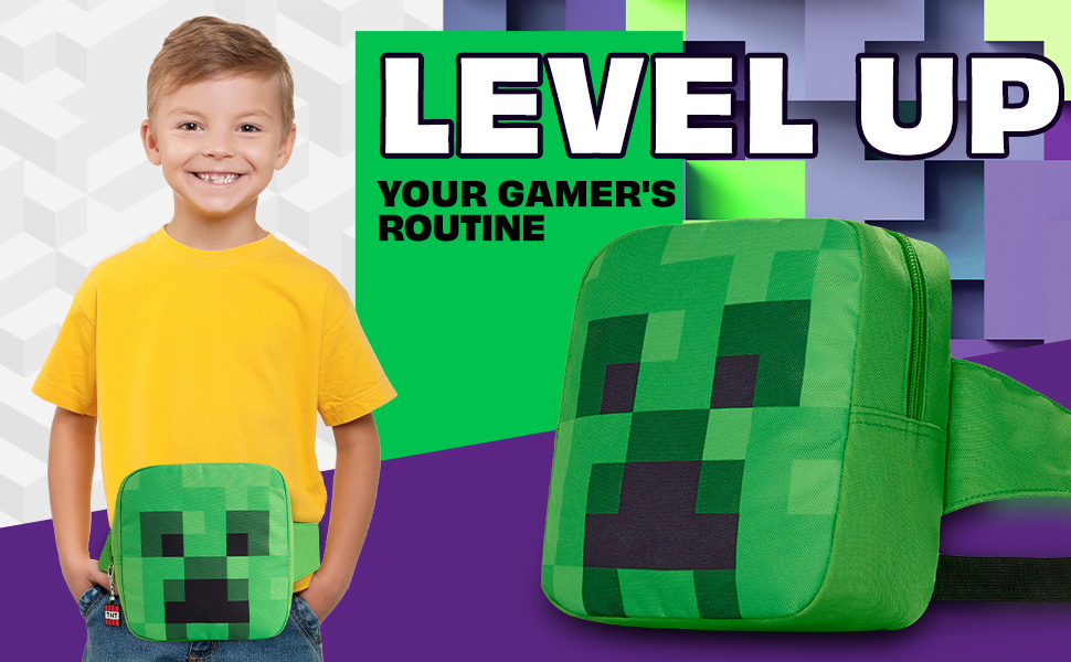 Minecraft Boys Fashion Waist Pack