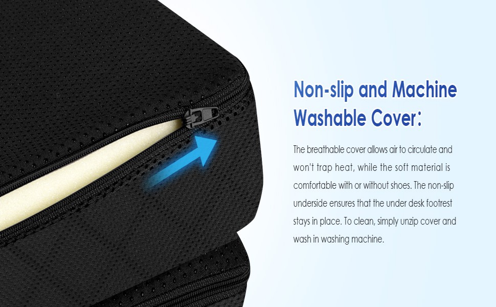 Adjustable Foam Foot Rest