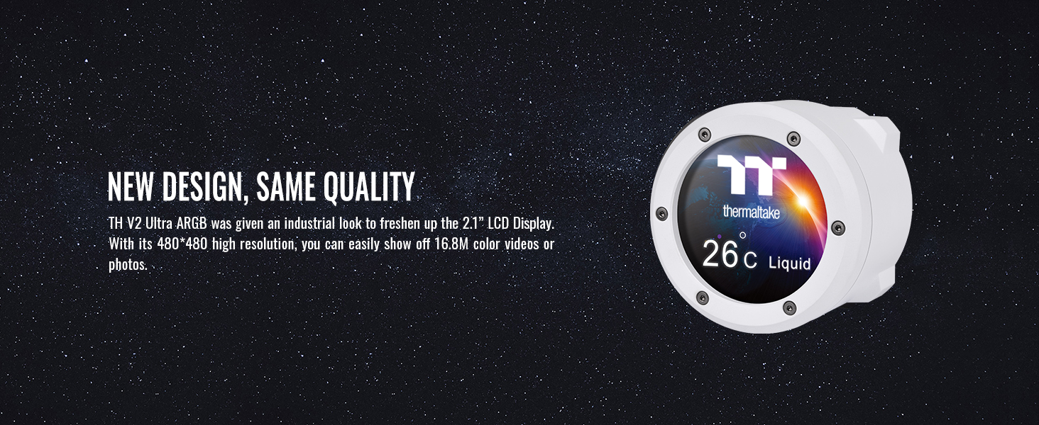 TH360 V2 Ultra ARGB Sync All-In-One Liquid Cooler - Snow Edition
