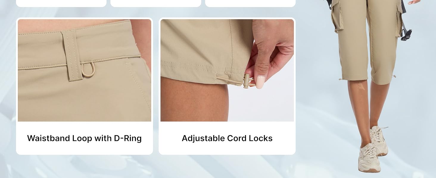 womens hiking capris