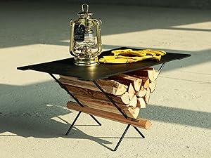 薪ラック　薪スタンド　薪置き　真鍮　omamakinodai型 収納袋付き Amazon.co.jp: CAMPGEEKS 薪ラック 真鍮製コンパクトに収納薪