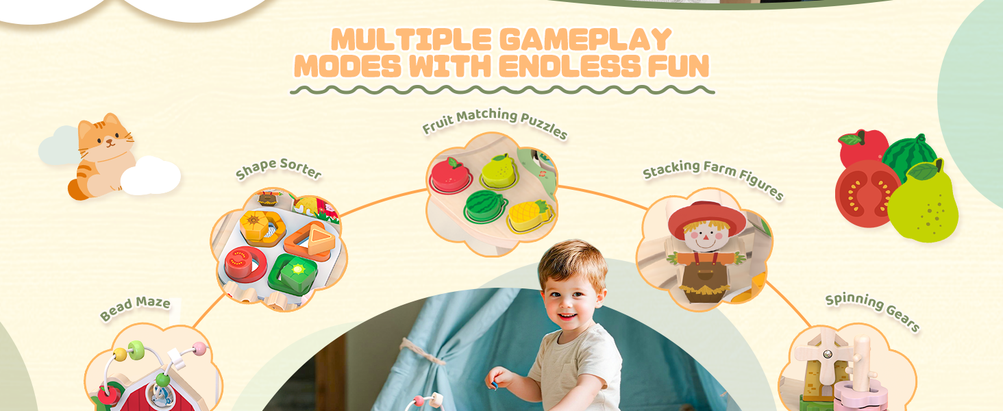 Wooden Sensory Table