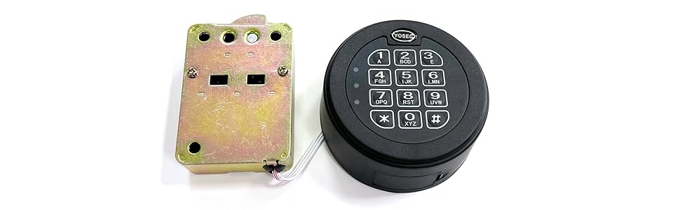 必見、使用時間約10時間money148 Yosec Electronic Gun Safe Lock with Digital keypad for Safe