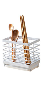 お箸立て水切り キッチンツールスタンド おはし立て カトラリースタンド 箸スタンド スプーンフォーク収納 お箸立て 水切りラック キッチンラック 食器収納 キッチン収納 多機能ラック カトラリー入れ