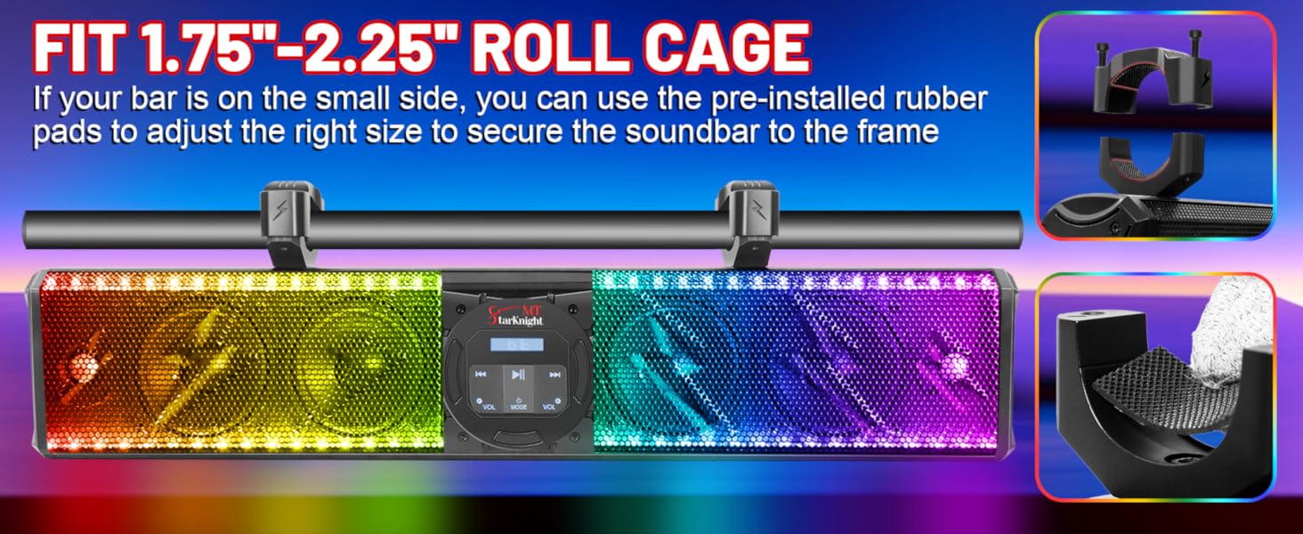 golf cart sound bar