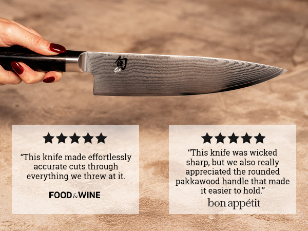 旬 Landscapes SYUN-006 Compact Chef's Knife | Shun Classic | Shun Cutlery