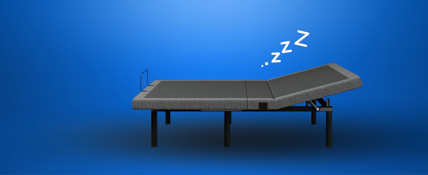 iDealBed 4i Custom Adjustable Bed Base, Wireless, Massage