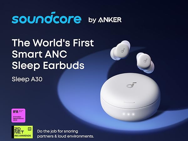 Amazon.com: soundcore Sleep A30 by Anker Sleep Earbuds
