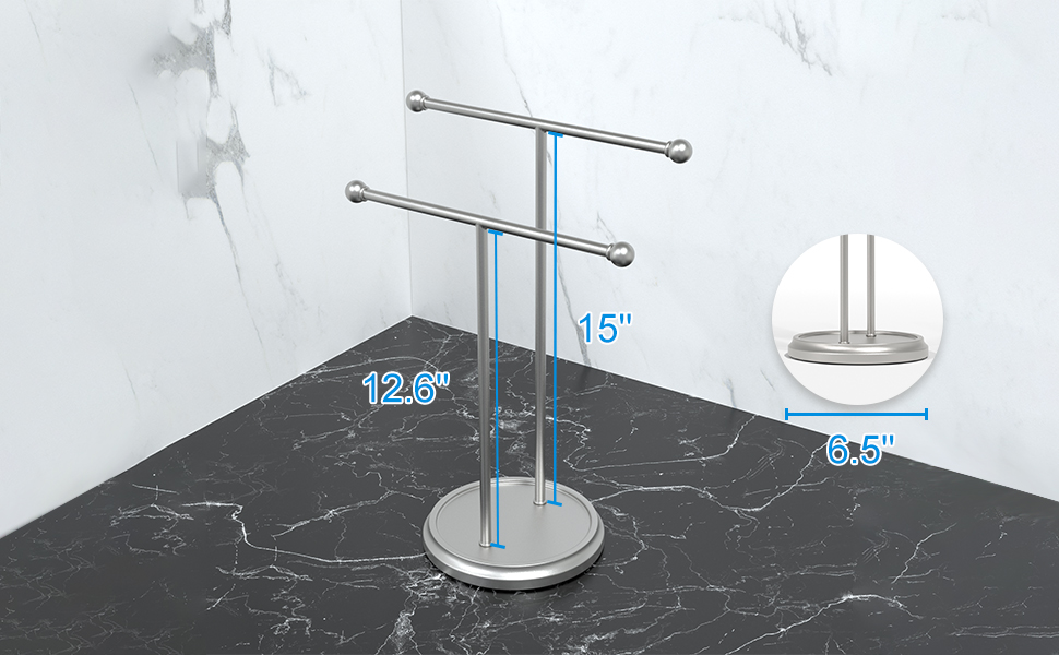 Hand Towel Holder for Bathroom, Towel Rack Stand for