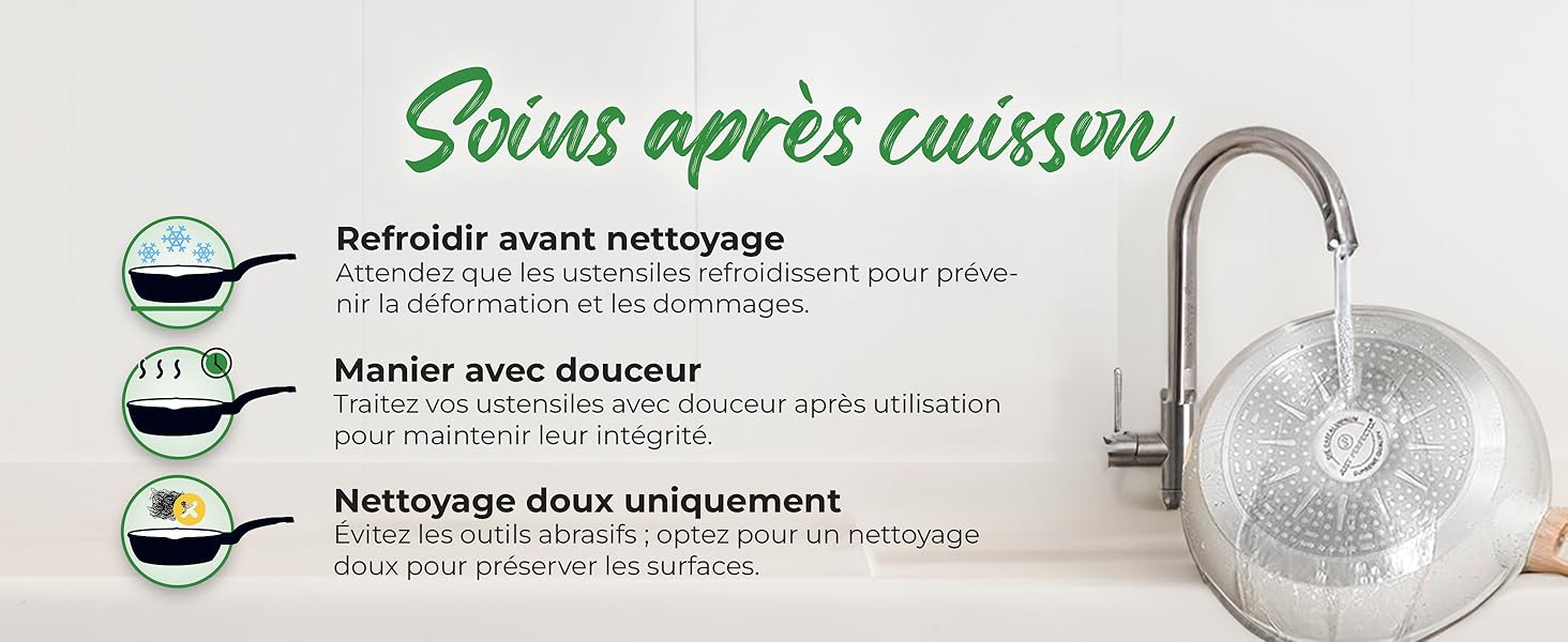 JUST PERFECTO Batterie de cuisine induction + poêles anti-adhésives + convient à tous les feux de cuisson - pour cuisine E1e9652e Ad5b 4268 A8cd B1dcda0061a2. CR0,0,2928,1200 PT0 SX1464 V1