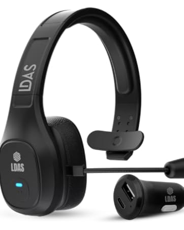 LDAS Bluetooh Headset GeForce1 earpiece with microphone casque sans fil for work wireless headsets