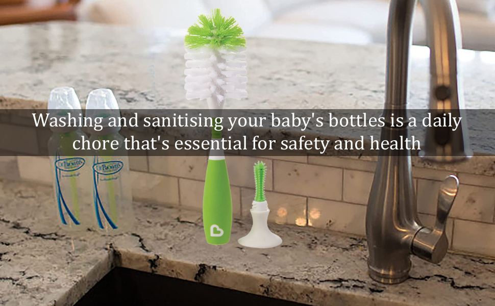 Munchkin Bristle Bottle Brush, SPN-RECPP