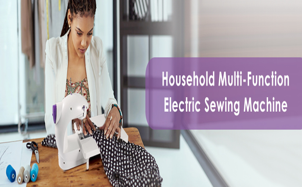 YurDoca Sewing Machine with Extension Table and Light, Sewing Machine