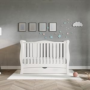 Gilbert cot bed white