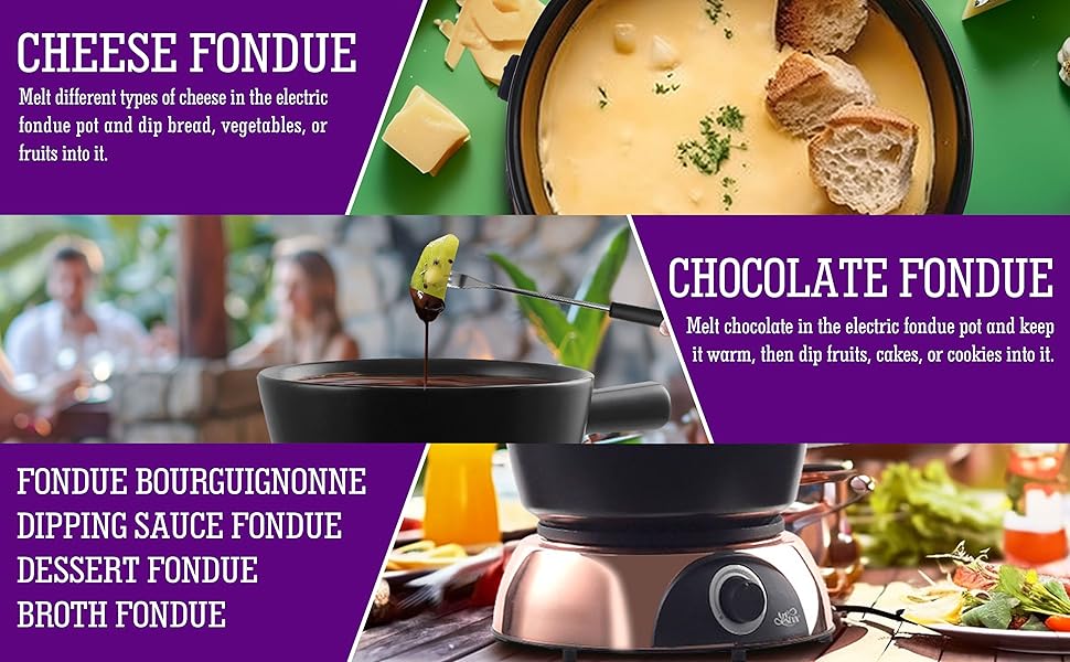 eclectric fondue maker