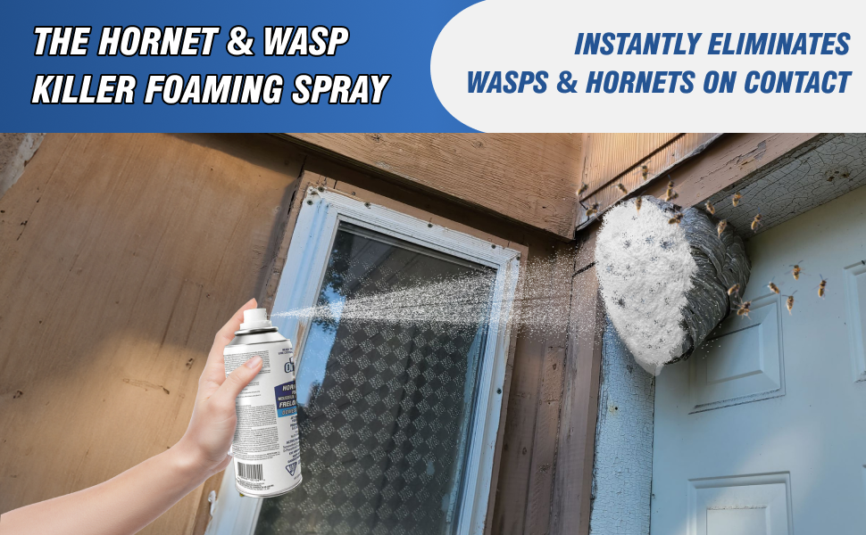 OnGuard & Wasp Foaming Spray 400g Control of Exposed Nests of