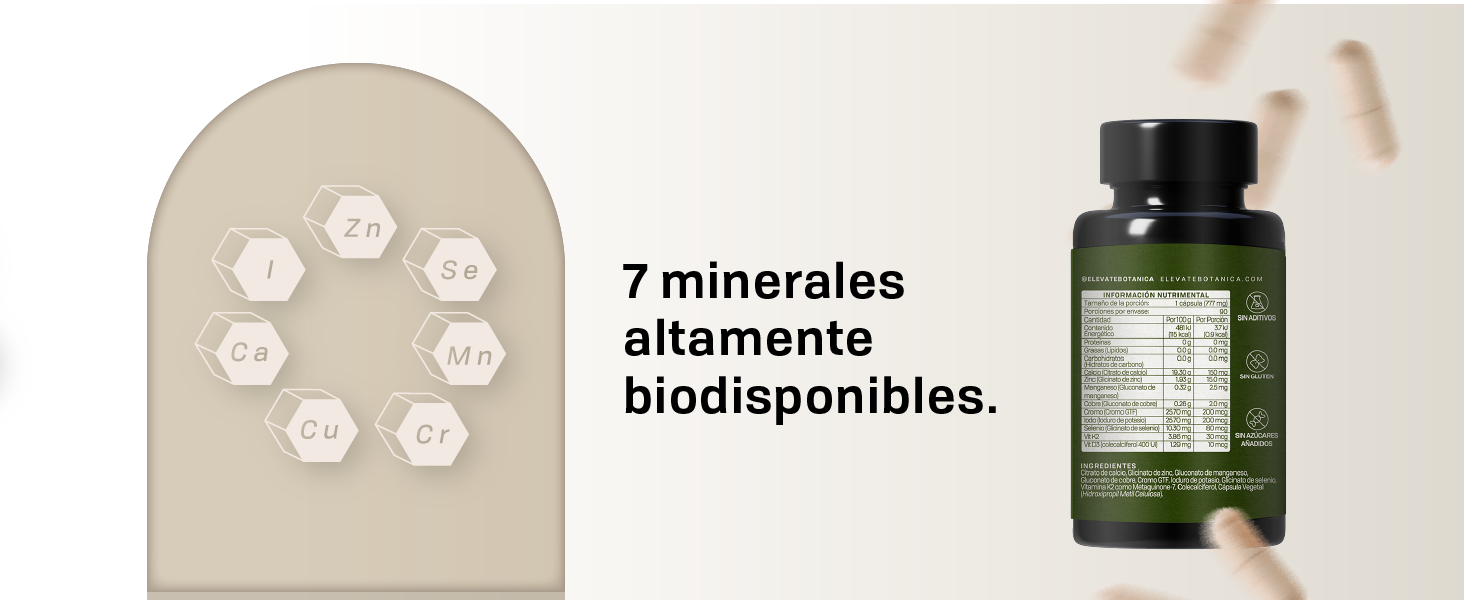 7 minerales