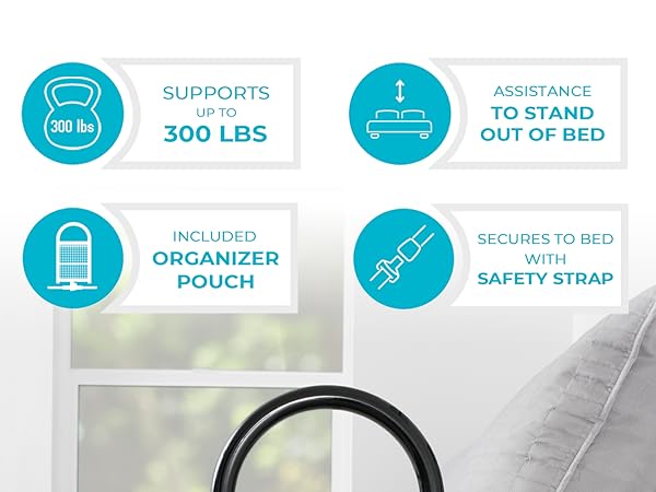 stander bed cane bed assist safety railing bed guard bed rail assist handle support for seniors