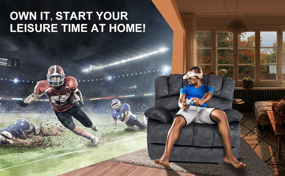 OWN IT, START YOUR LEISURE TIME AT HOME