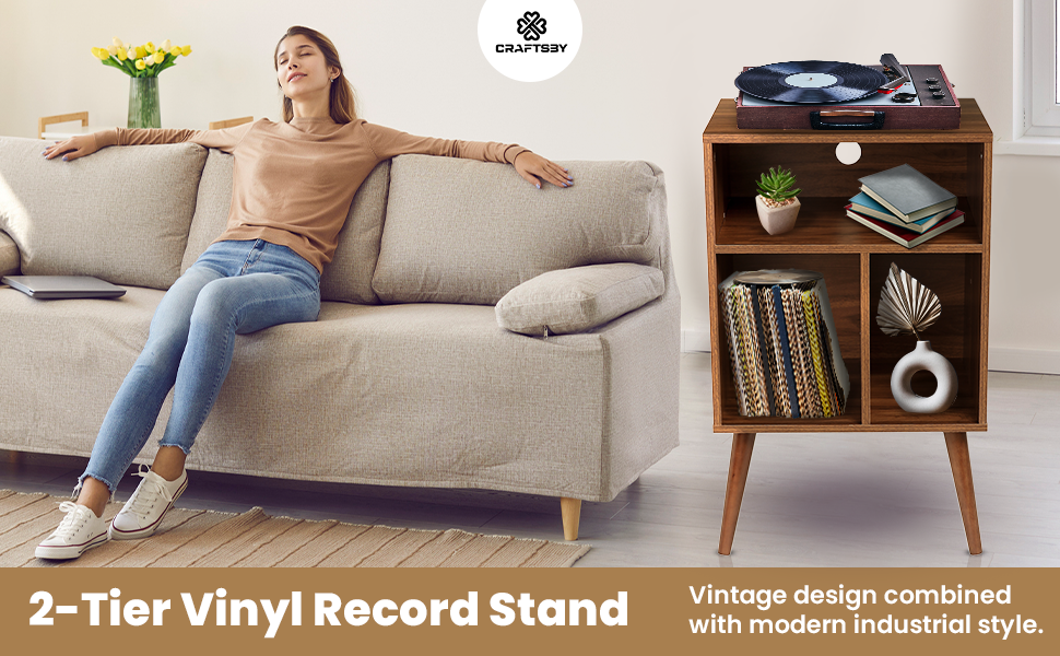 Record player stand