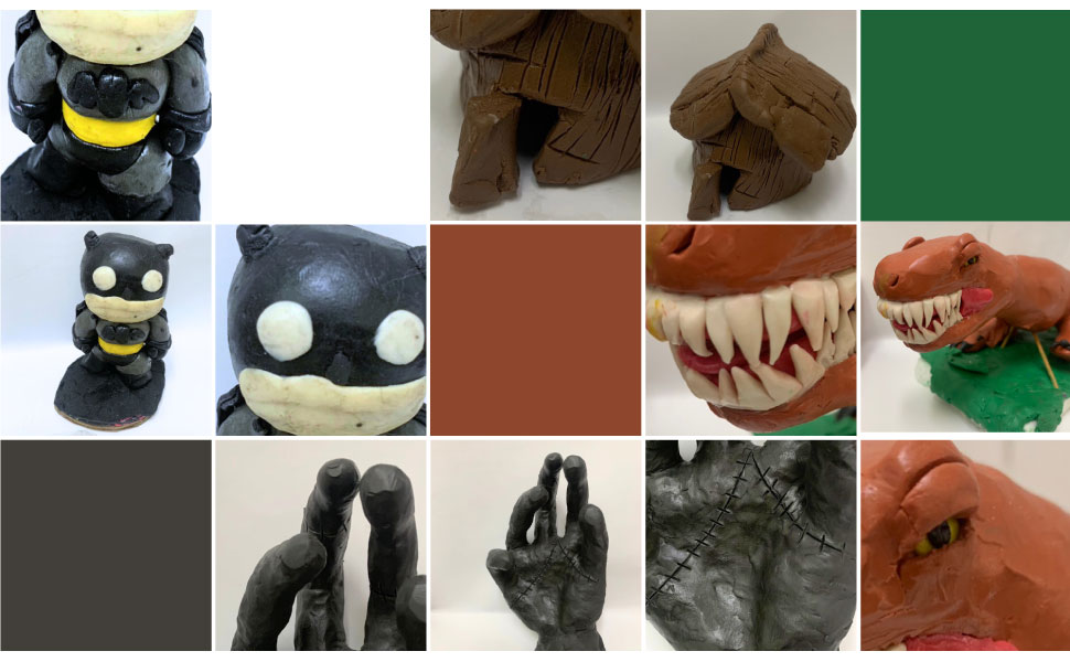 MODOH Plasticine Oil Based Modeling Clay, Non Hardening