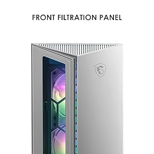 Amazon | MSI PCケース MPG GUNGNIR 110R WHITE ミドルタワー