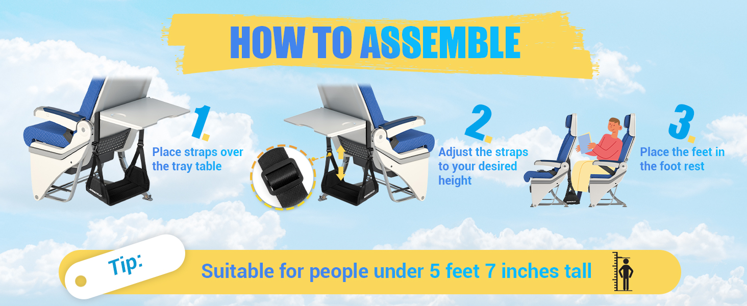 plane foot hammock