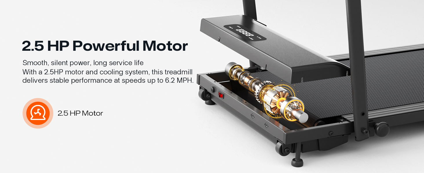 2.5 HP Powerful Motor