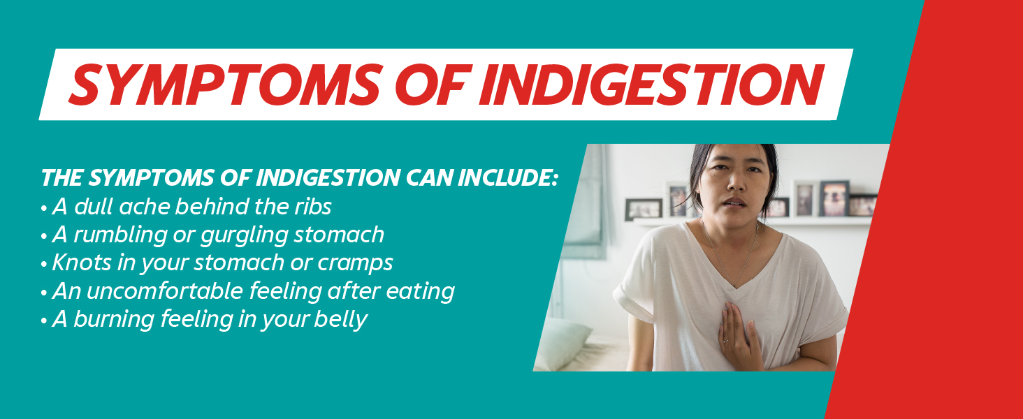 Symptoms of indigestion