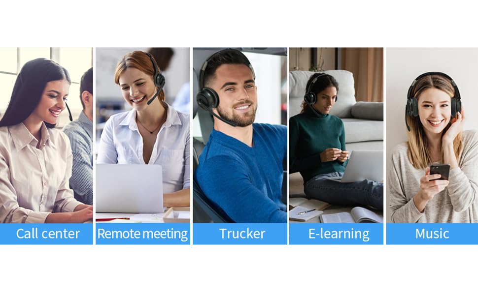 wireless headset for work