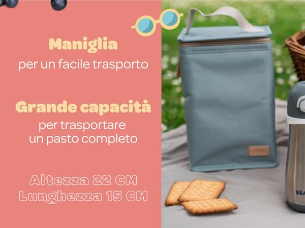 Borsa Termica Portapasto BÉABA Per Neonati - Capiente E Impermeabile