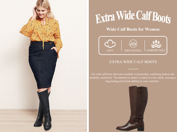 【U LAN】Side pocket long boots Amazon.com | YING LAN Over The Knee High Boots For Women