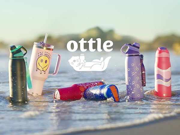 Amazon.com: Ottle Cove Cruiser Stainless Steel Water Bottle