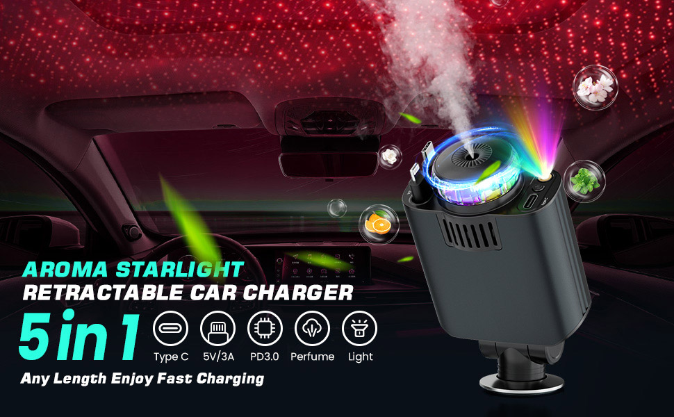 Retractable Car Charger