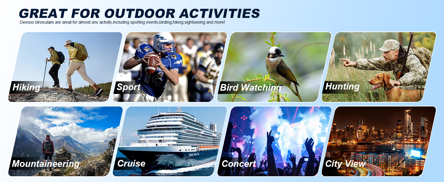 10X42 Binoculars for bird watching travel hunting