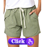  Drawstring Elastic Waist Short 