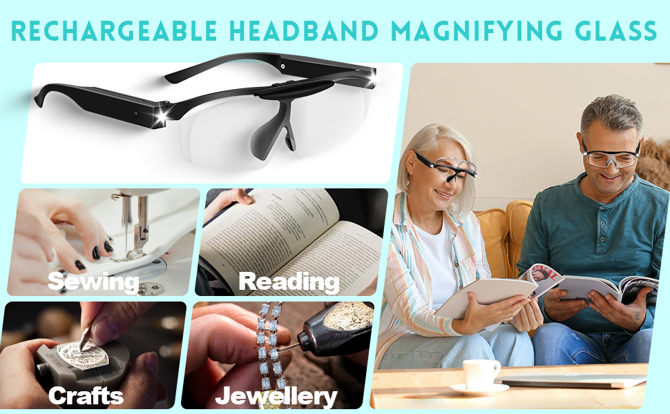 Magnifying Glasses with Light