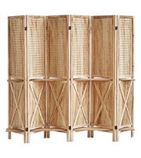 Amazon.com: ALeesing 6 Panel Room Divider Fully Assembled, Carved