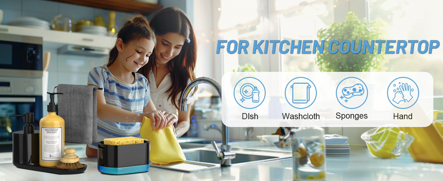 soap dispenser for kitchen sink