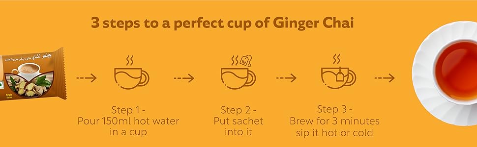 Ginger premix tea