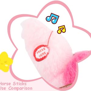 stick horse for toddlers 3-12 horse stick horse stick plush