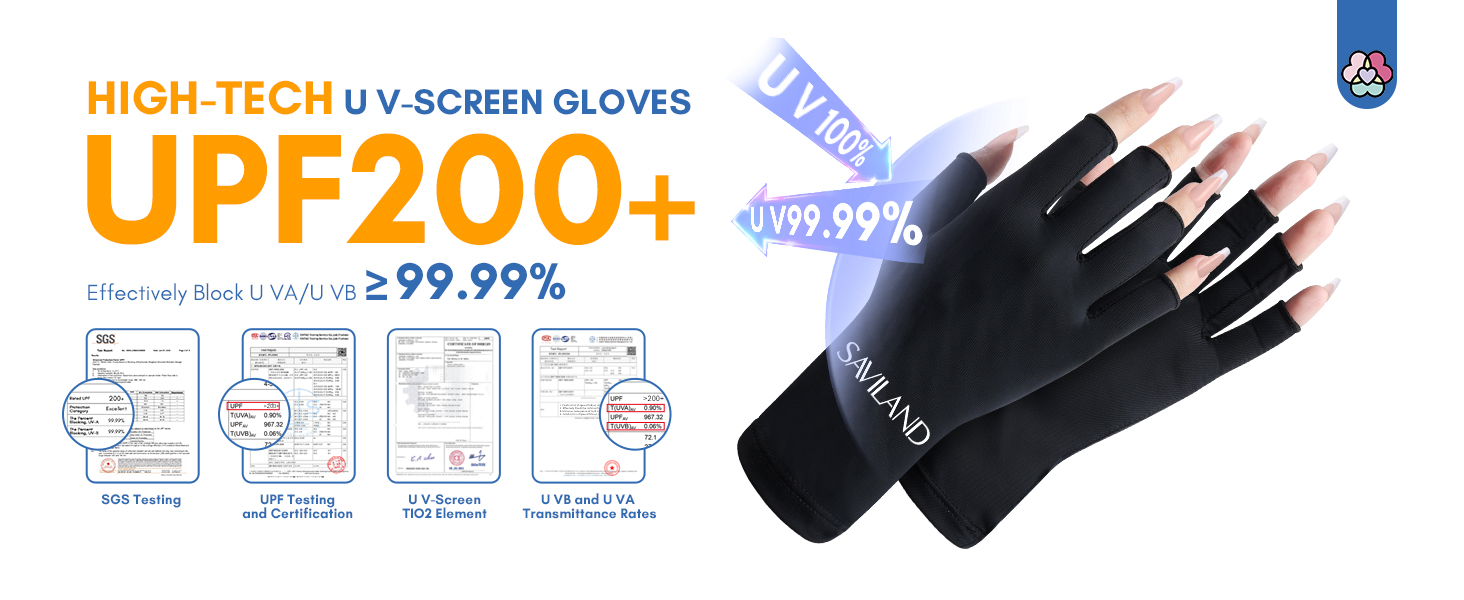 UV Gloves for Gel Nails