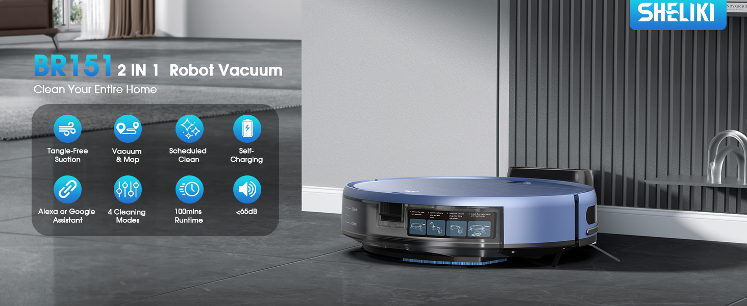 robot vacuum and mop 1
